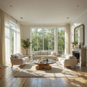 บ้านที่เน้นแสงธรรมชาติ: เคล็ดลับการวางหน้าต่างและสกายไลท์