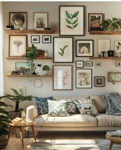 การจัดวางกรอบรูปให้บ้านดูมีชีวิตชีวา