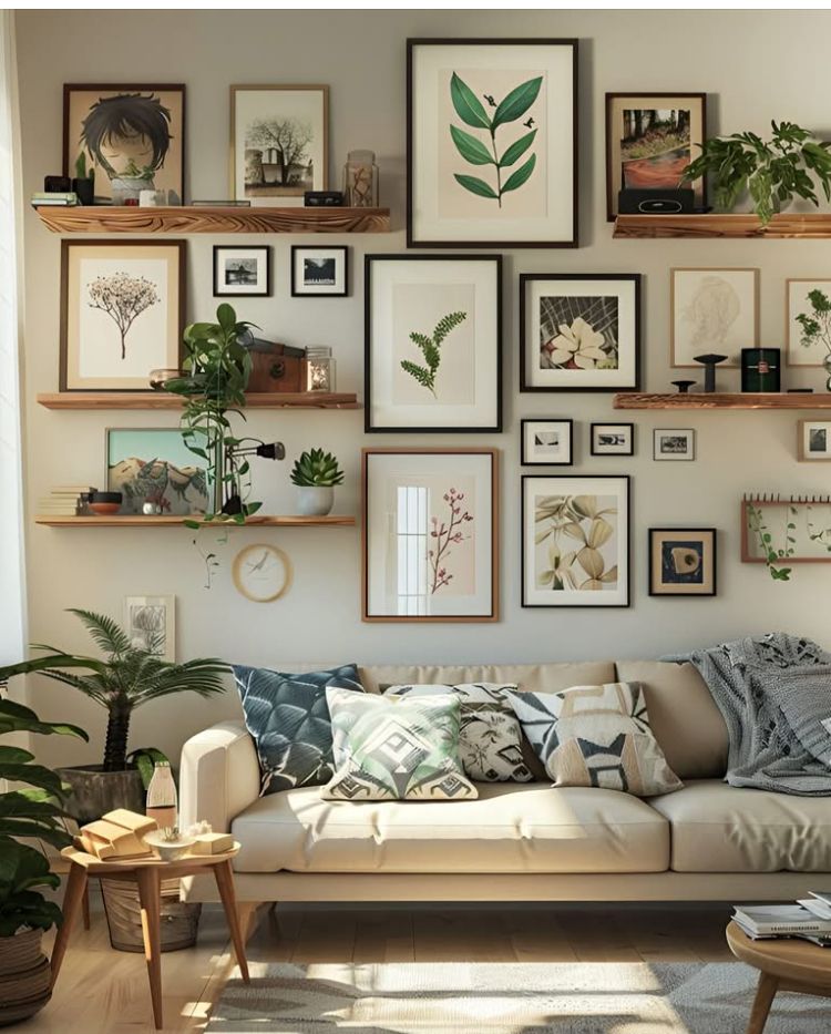 การจัดวางกรอบรูปให้บ้านดูมีชีวิตชีวา